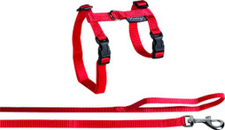 Flamingo f-511208 - Comfortable Adjustable Cat Harness with Leash