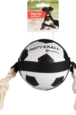 Flamingo f-515202 - Jouet Ballon de football avec corde
