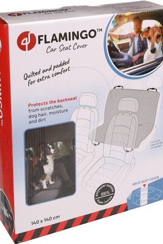 Flamingo f-516147 - Protège-siège de voiture Siège arrière