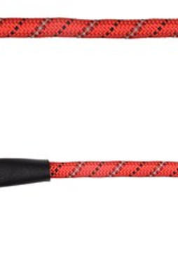 Flamingo f-517039 - Reflective Comfort Grip Dog Leash with Black Metal Hook