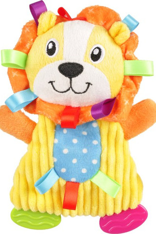 Flamingo f-517309 - Playful Puppy Lion Toy with Squeaker and Crinkle Sounds