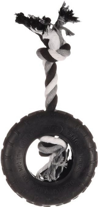 Flamingo f-518079 - Jouet Pneu avec corde