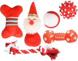 Flamingo f-518139 - Festive Canine Christmas Toy Set for Happy Dogs