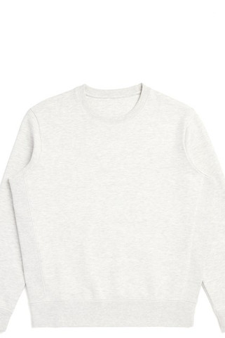 Original Favorites OF-CREW - Sudadera de cuello redondo de algodón orgán