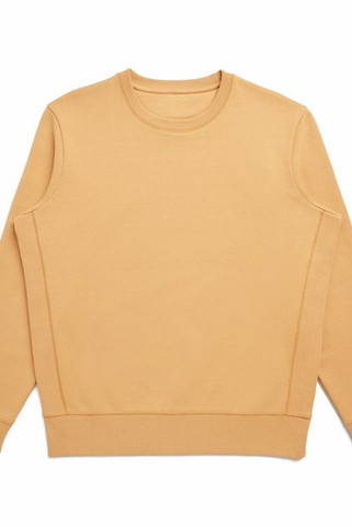 Original Favorites OF-CREW - Sudadera de cuello redondo de algodón orgán