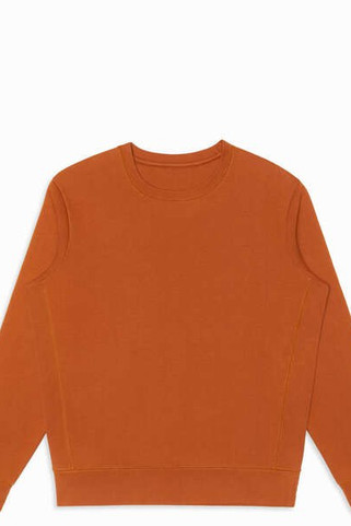 Original Favorites OF-CREW - Sudadera de cuello redondo de algodón orgán