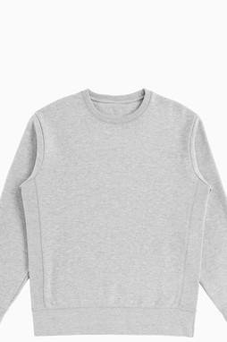 Original Favorites OF-CREW - Sudadera de cuello redondo de algodón orgán