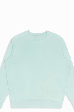 Original Favorites OF-CREW - Sudadera de cuello redondo de algodón orgán