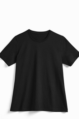 Original Favorites OF-WOSUPTEE - Camiseta negra de algodón Supima® 100%