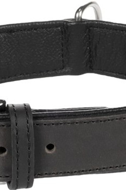 Flamingo f-5302110 - Collier en Cuir de Buffle avec Rivets Chromés