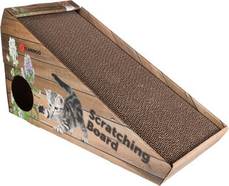 Flamingo f-5346092 - Rampe Griffoir en Carton pour Chats Heureux