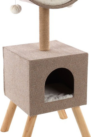 Flamingo f-560554 - Arbre à chat Beige & Naturel & Blanc