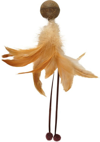 Flamingo f-560529 - Balle de Jeu pour Chat avec Herbe à Chat