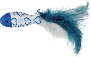 Flamingo f-560516 - Jouet Poisson Glacé à Plumes pour Chat