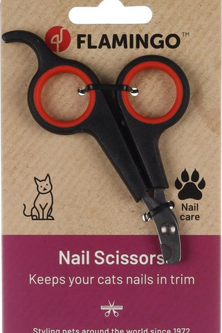 Flamingo f-560615 - Coupe-Griffes Pratique pour Chats GrooMe