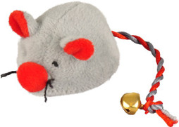 Flamingo f-560569 - Souris en Peluche avec Clochette pour Chats