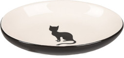 Flamingo f-560687 - Gamelle pour la nourriture et leau Ovale Noir &