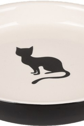 Flamingo f-560689 - Gamelle pour la nourriture et leau Rond Noir &