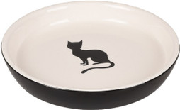 Flamingo f-560689 - Gamelle pour la nourriture et leau Rond Noir &