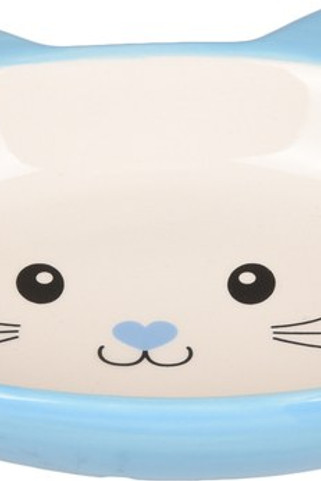 Flamingo f-560701 - Gamelle pour la nourriture et leau clair & Blanc