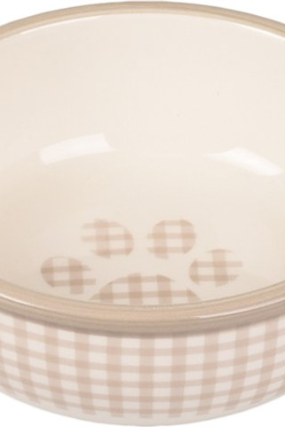 Flamingo f-560697 - Gamelle pour la nourriture et leau Rond Beige &