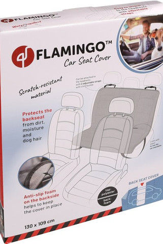 Flamingo f-60210 - Protège-siège de voiture Siège arrière Gris