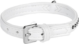 Flamingo f-67187 - Collier Monte Carlo Chic en Similicuir et Strass
