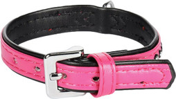 Flamingo f-69307 - Collier Coloré avec Strass et Accents Argentés