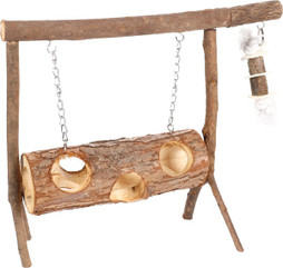 Flamingo f-88608 - Jouet Balançoire avec corde Brun