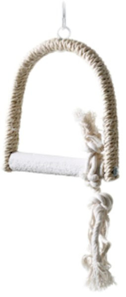Flamingo f-88650 - Balançoire Douce en Sisal pour Oiseaux