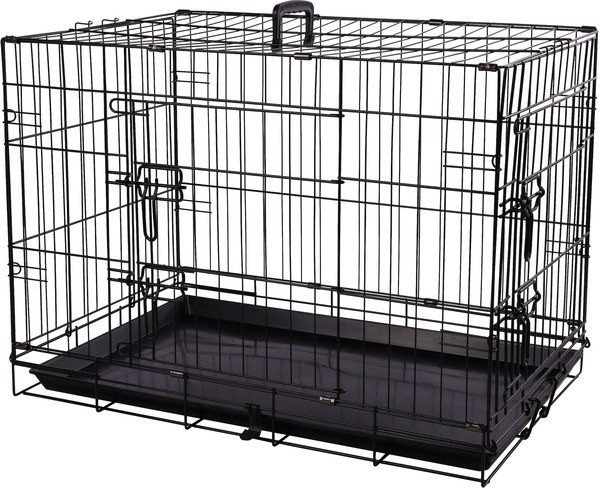Flamingo f-519536 - Flamingo Mezo Noir Foldable Metal Dog Crate