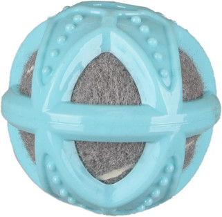 Flamingo f-519713 - Jouet Chiot Balle de tennis avec balle Turquoise