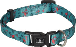 Flamingo f-520100 - Collier Samar Vert avec Imprimé Flamant Rose