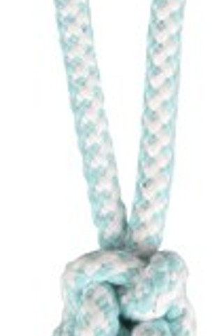 Flamingo f-520018 - Jouet Small Dog Corde à tirer Dummy Ivar Blanc & Turquoise
