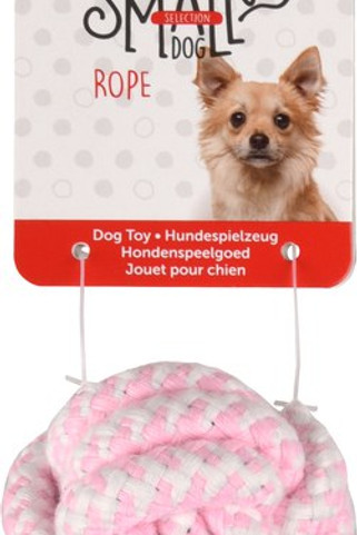 Flamingo f-520017 - Jouet Small Dog Balle nouée Ivar Blanc &