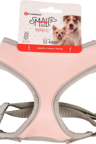 Flamingo f-520003 - Harnais Confort Rose pour Petits Chiens et Chiots