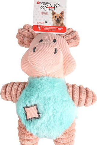 Flamingo f-520009 - Jouet Small Dog Cochon Ikra Vieux rose