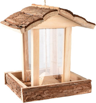 Flamingo f-110278 - Mangeoire silo Brun clair Maison