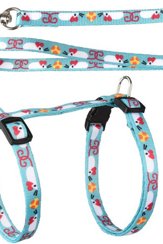 Flamingo f-560940 - Ensemble Harnais et Laisse Arwen pour Chats