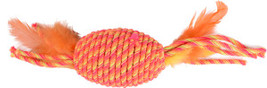Flamingo f-560912 - Jouet Bibi Orange avec Plumes et Rubans