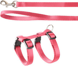 Flamingo f-560996 - Harnais avec laisse Chaton cérise