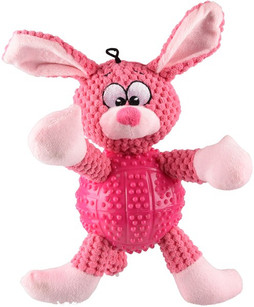 Flamingo f-519989 - Jouet Chien Lapin Rose Siffleur Amusant