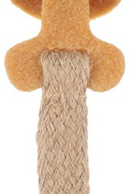 Flamingo f-520318 - Jouet Durable en Caoutchouc et Chanvre pour Chiens