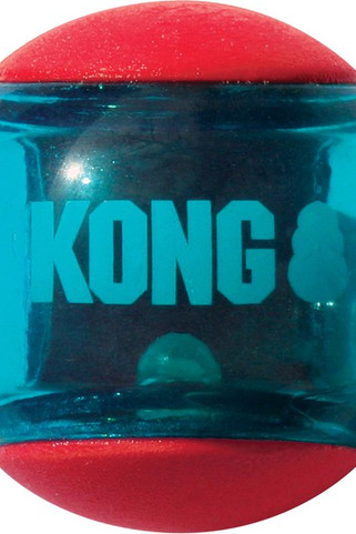 Kong® f-520481 - Balle Squeezz Kong® pour Chiens Amusante et Colorée