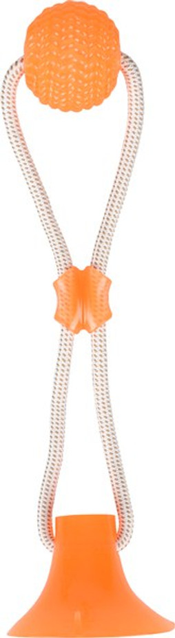 Flamingo f-520465 - Jouet Balle et ventouse avec corde