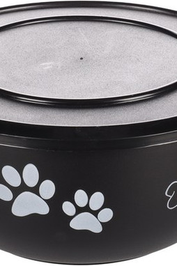 Flamingo f-520531 - Gamelle pour la nourriture et leau avec couvercle Rond