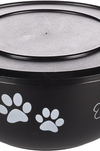 Flamingo f-520531 - Gamelle pour la nourriture et leau avec couvercle Rond