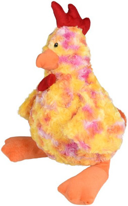 Flamingo f-520645 - Cuddly Colorful Hen Plush Toy for Dogs