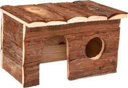 Flamingo f-210296 - Maison Confortable en Bois pour Rongeurs