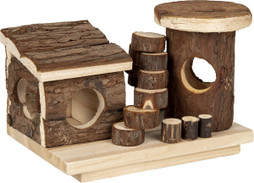Flamingo f-210312 - Maison de Jeu pour Hamsters Sécurisée et Amusante